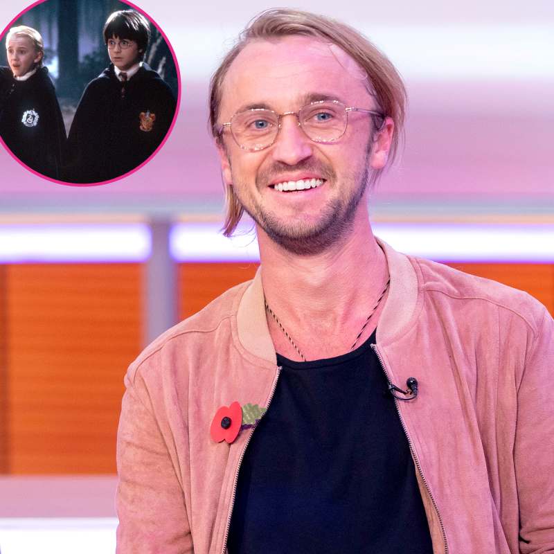 Epic Throwback Tom Felton Shares Old Pic Young Harry Potter Cast