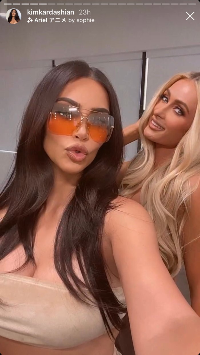 700px x 1242px - Kim Kardashian Reunites With Former Best Friend Paris Hilton