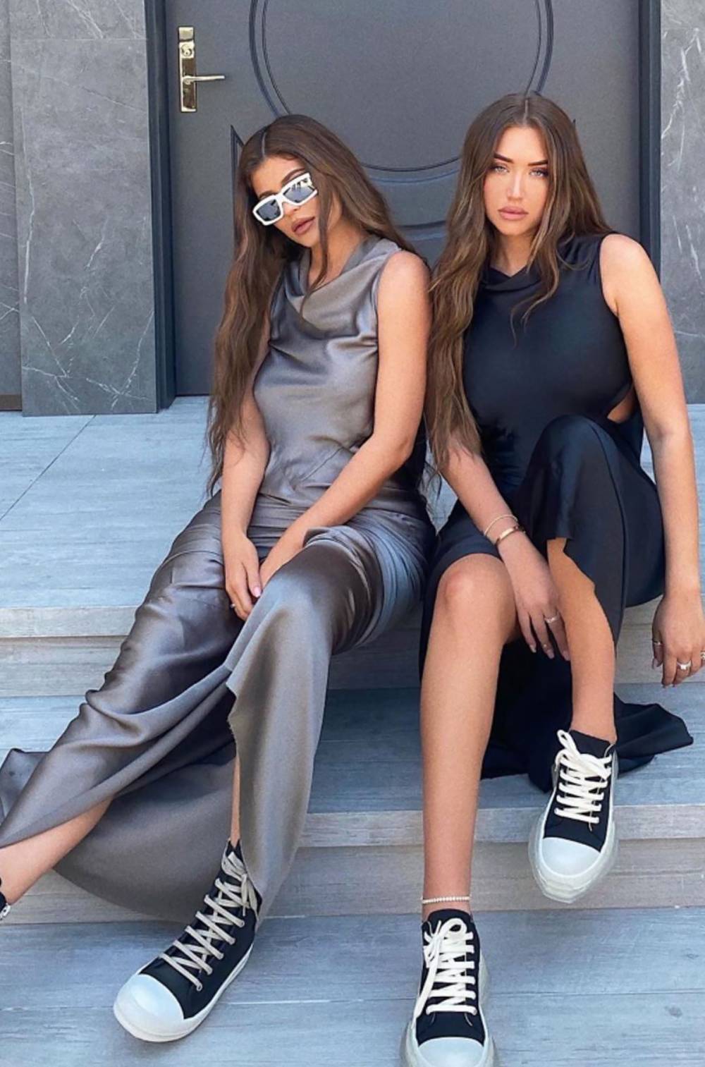 Kylie Jenner And Stassie Karanikolaous Hottest Twinning Moments Us 