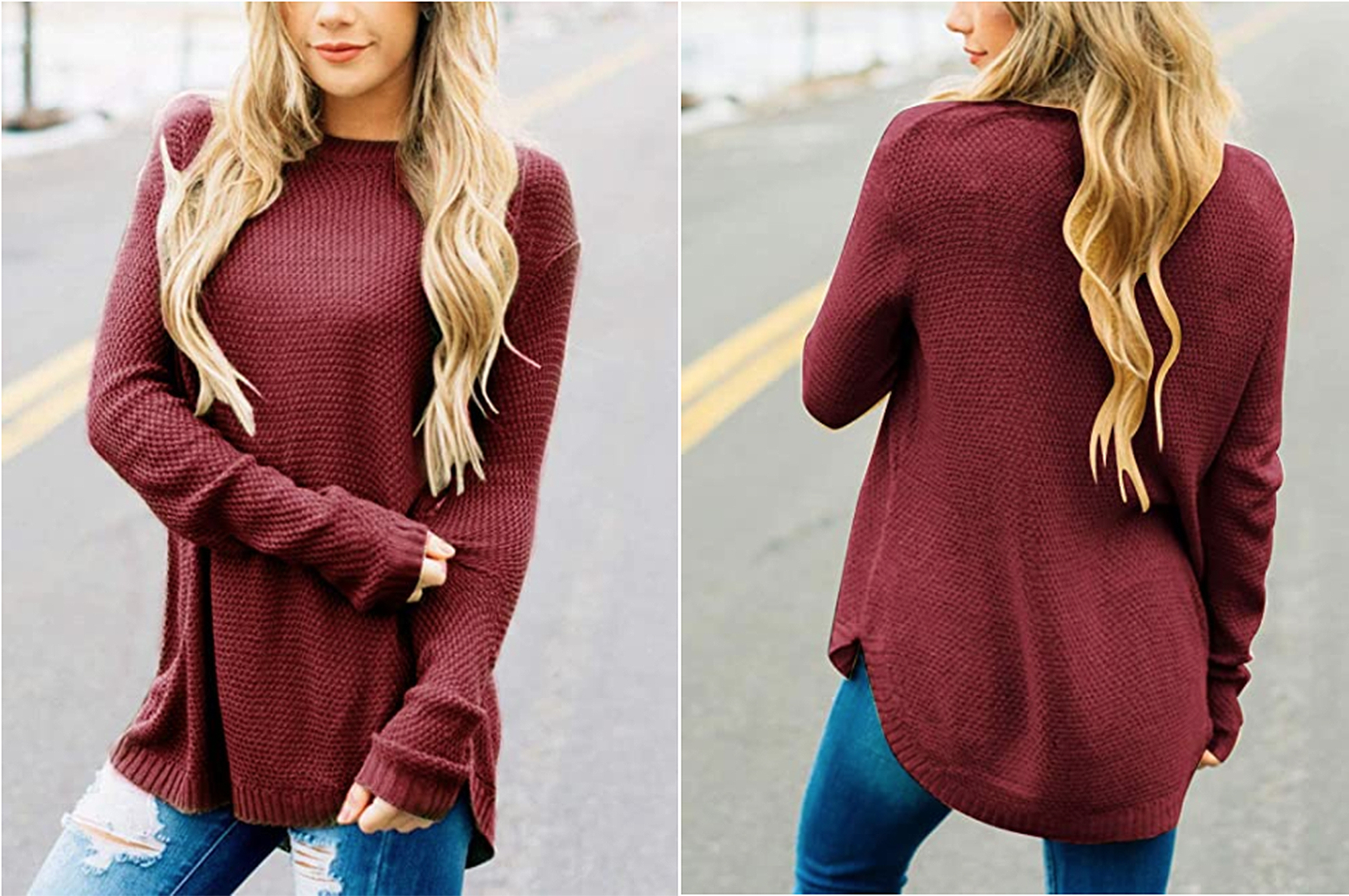 MEROKEETY Knit Crewneck Sweater Feels Like a Dream to Wear