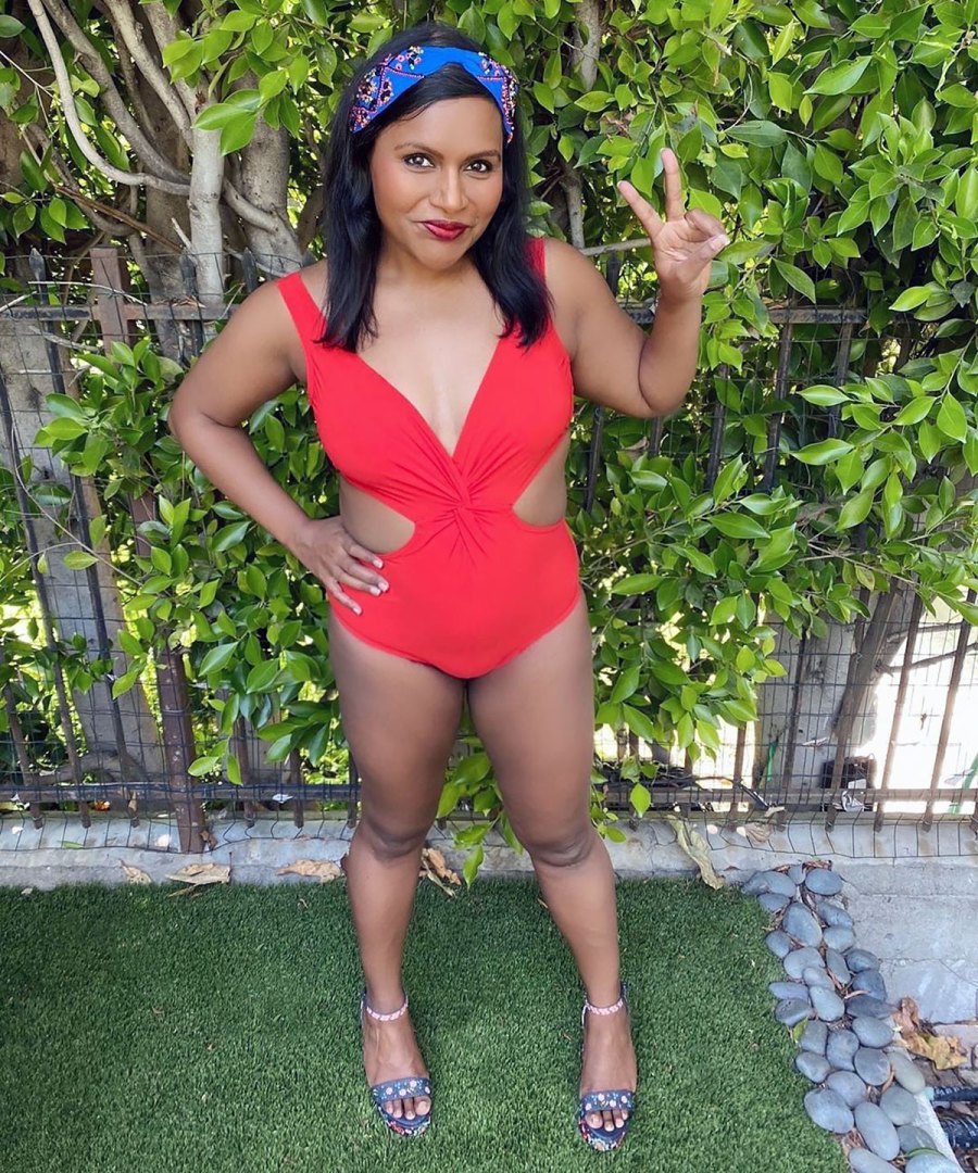 Mindy Kalings End Of Summer Swimsuit Shoot Pics 