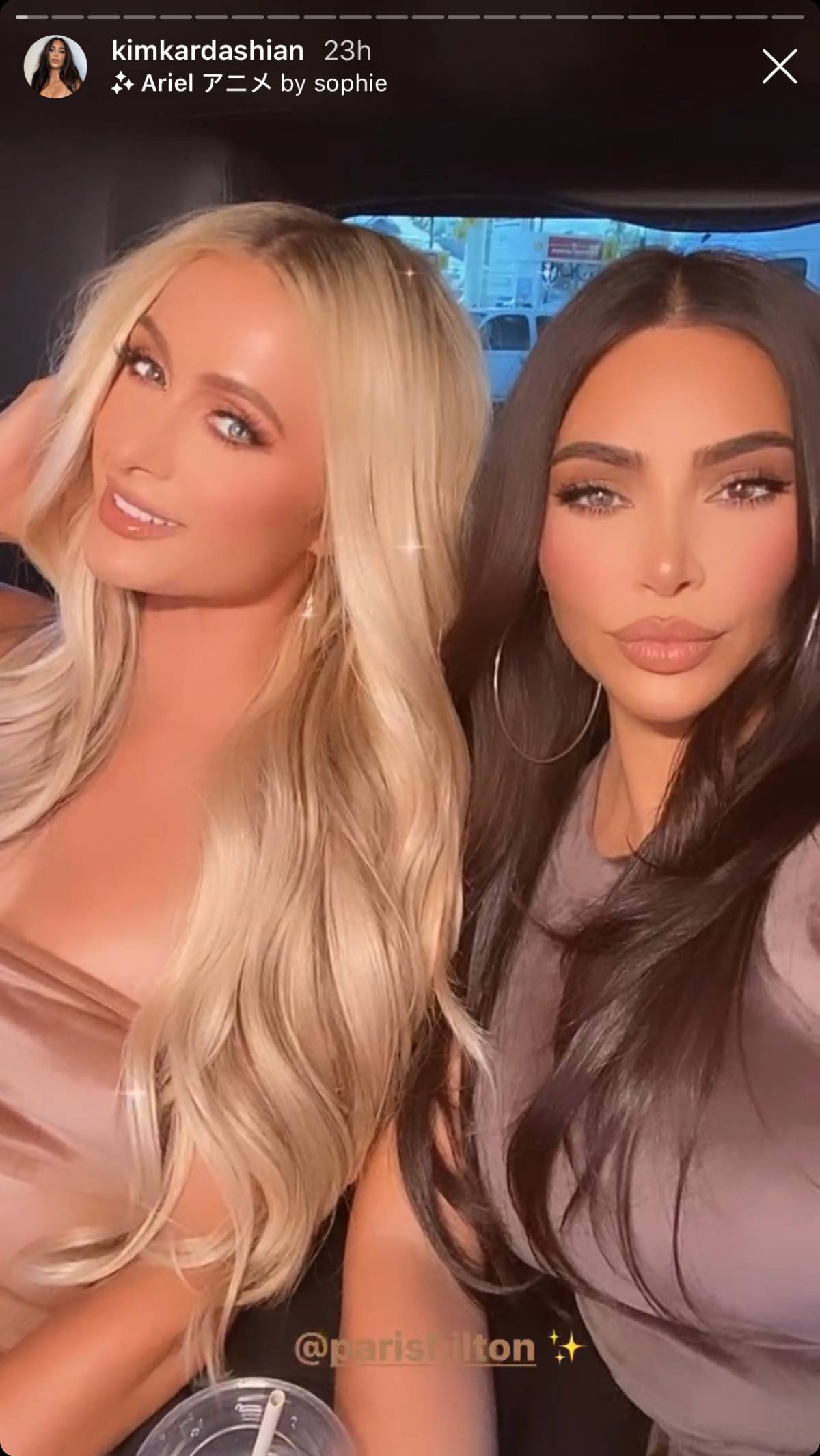 Kim Kardashian living in Paris Hilton's early 2000s shadow: a