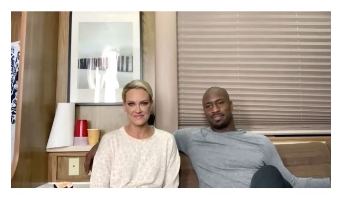 Peta Murgatroyd and Vernon Davis Us Interview