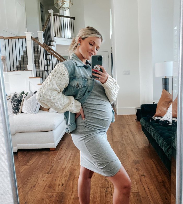 DWTS' Witney Carson Shows Pregnancy Progress: Baby Bump Pics