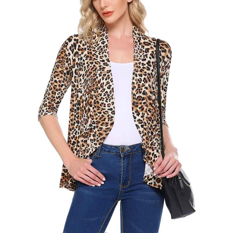 Zeagoo Leopard Cardigan Will Give Your Outfits New Life | Us Weekly