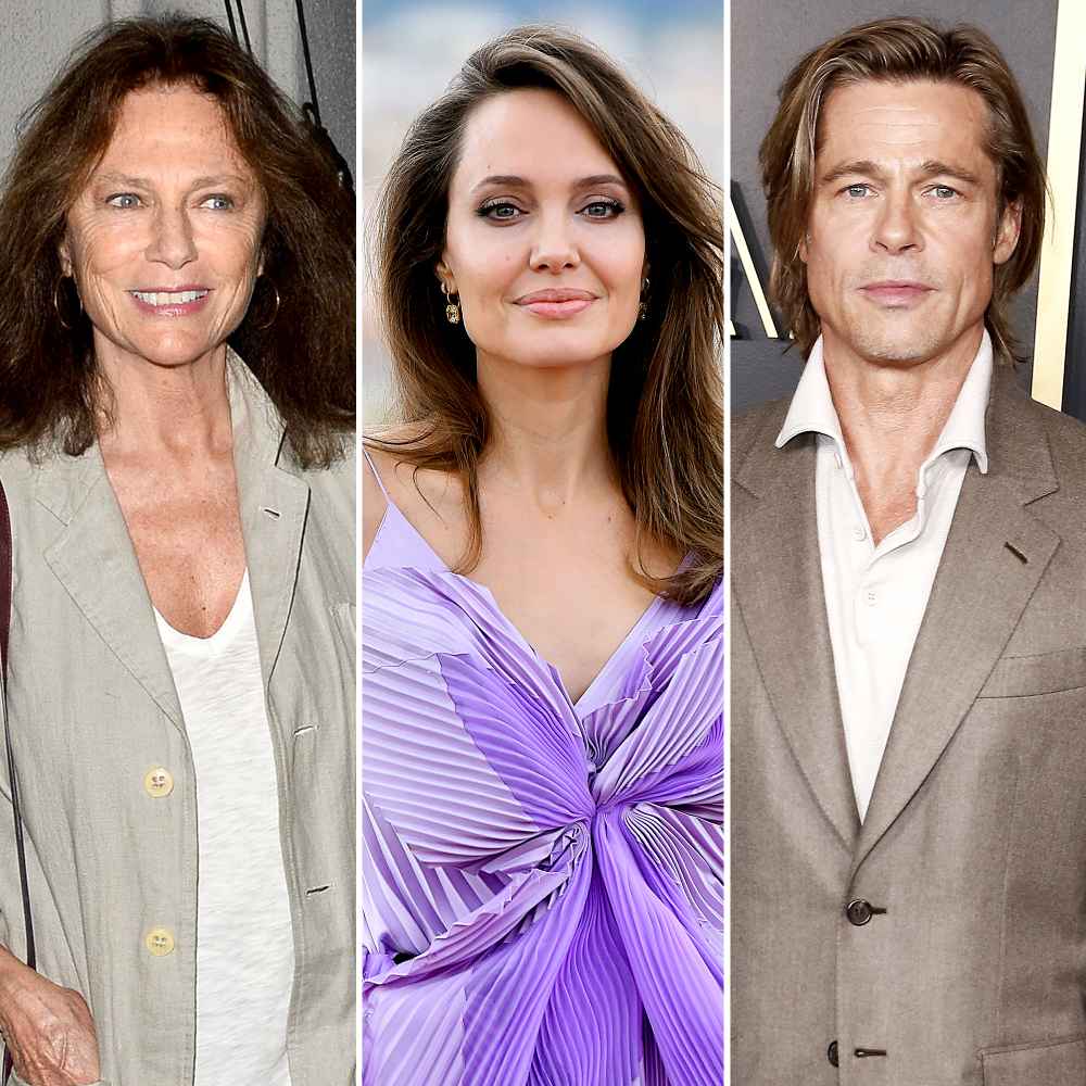Angelina Jolie Pitt in the Summer Cover-Up, Saint Laurent, and