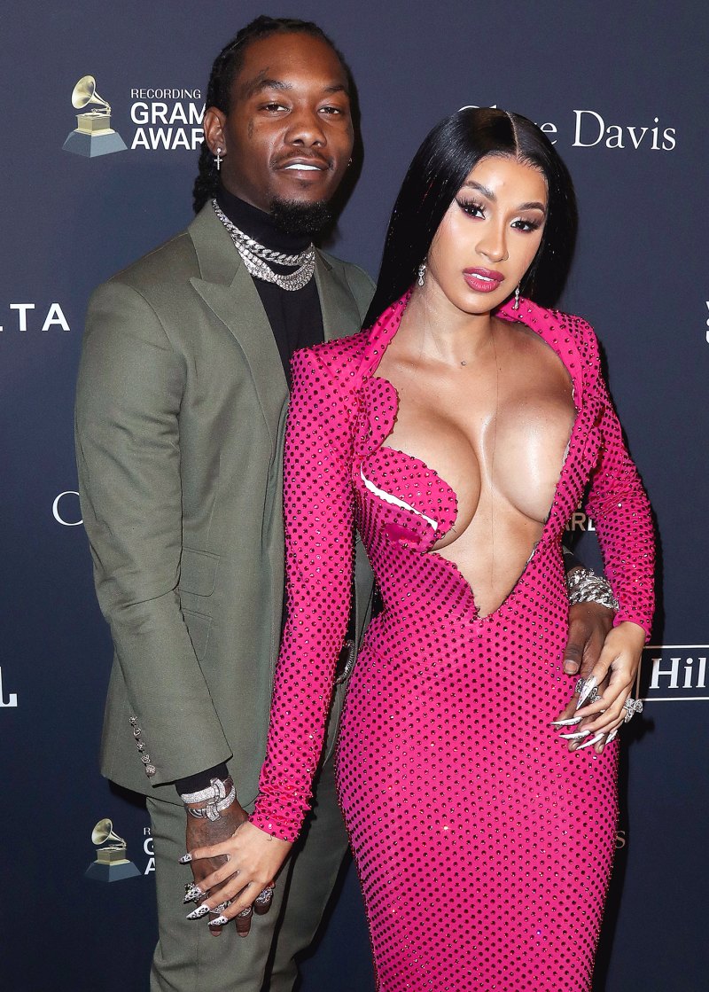 Cardi B Offset Spotted Kissing A