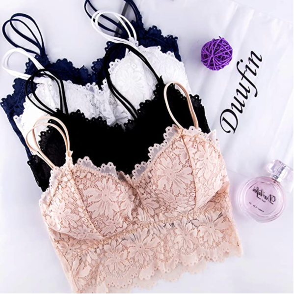 Duufin Comfy And Cute Lace Bralettes Are Seriously Affordable