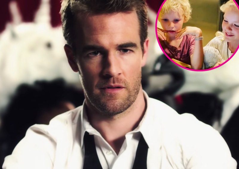 James Van Der Beek’s Kids Hilariously React to His Appearance in Kesha’s Blow Music Video p