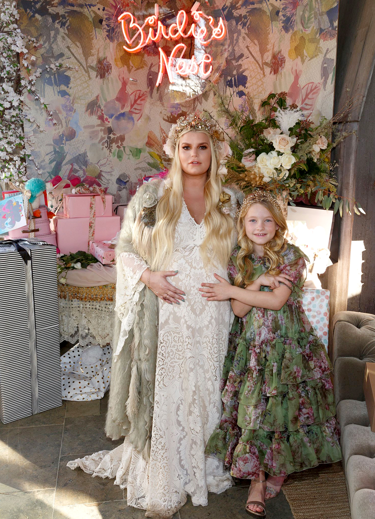 Jessica Simpson Gets Support From Husband Eric Johnson & Kids at