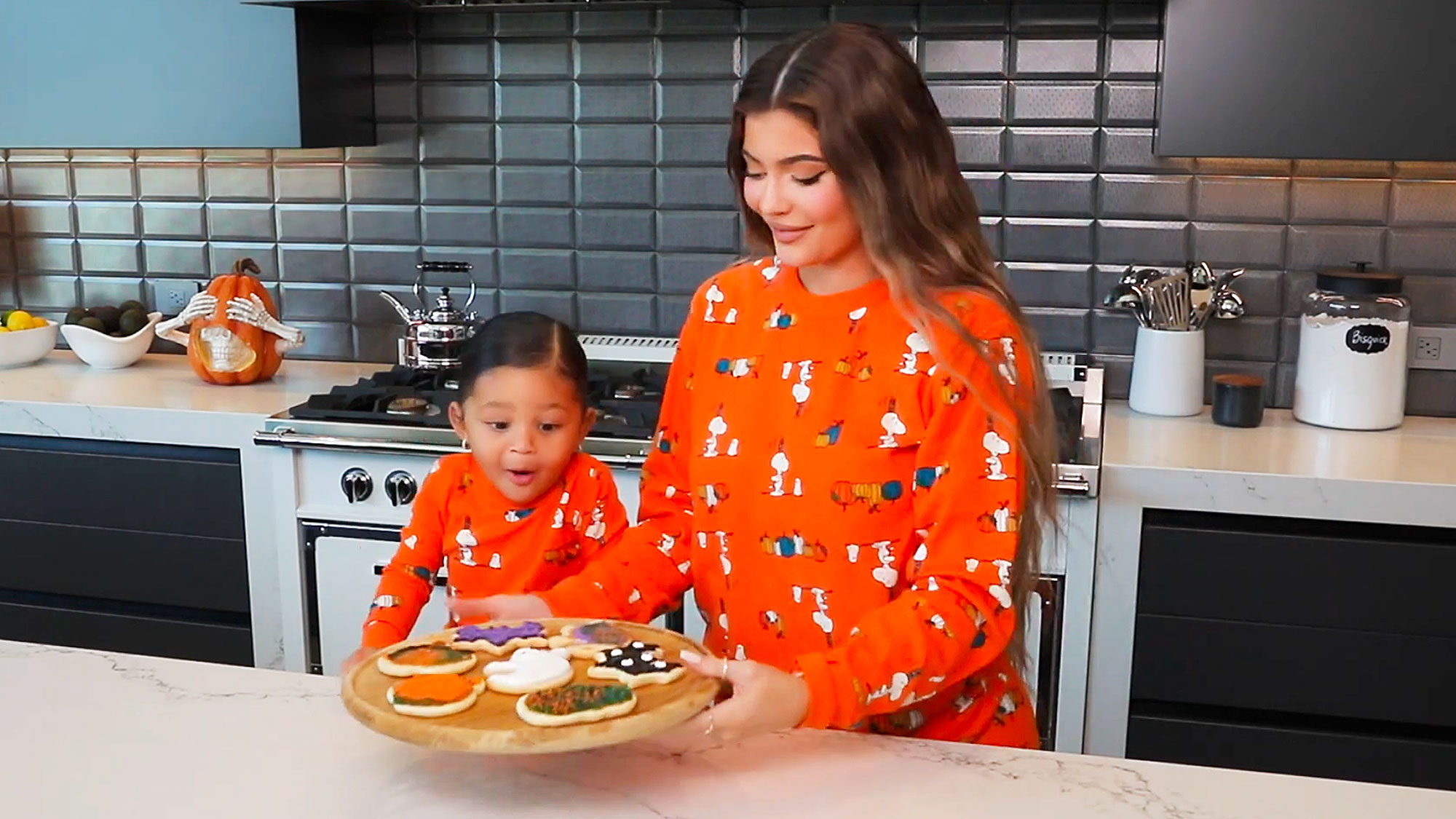 Kylie Jenner Bakes With Stormi, Reveals Halloween 2020 Costumes