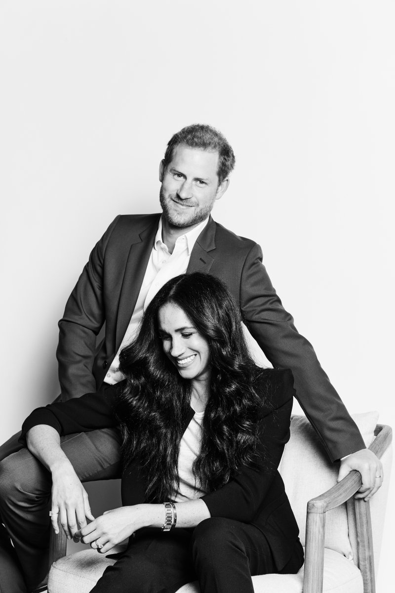 Megan Markle and Prince Harry Share 1st Official Portrait Since Stepping Down as Senior Royals