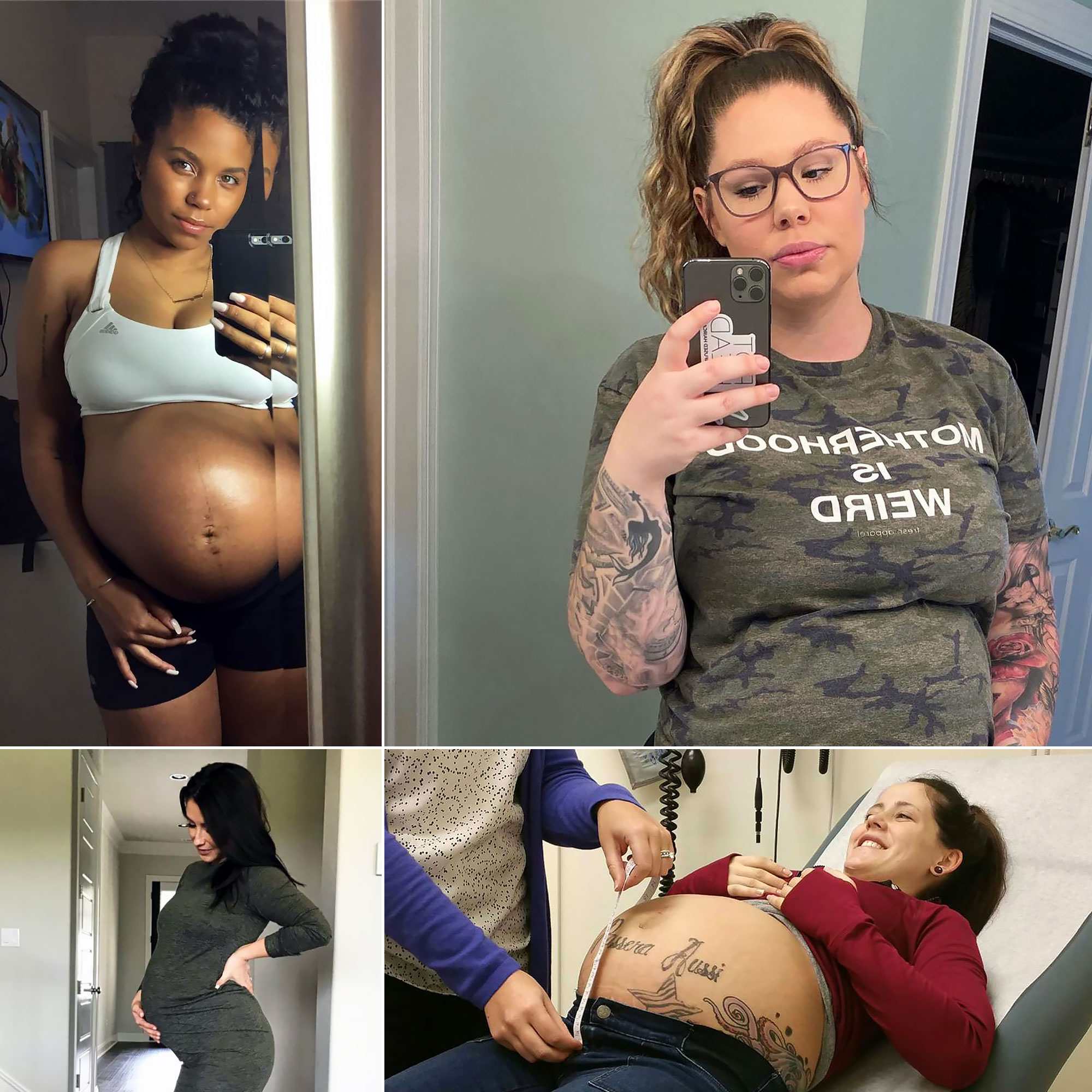 Pregnant Porn Stars Tattoo - Teen Mom' Baby Bumps: Reality Stars' Pregnancy Pics Over the Years