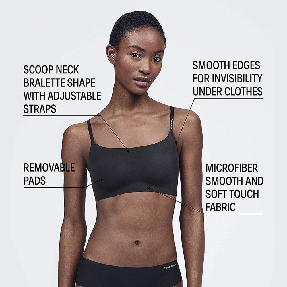 Buy Calvin Klein Women's Invisibles Comfort Seamless Scoop Neck