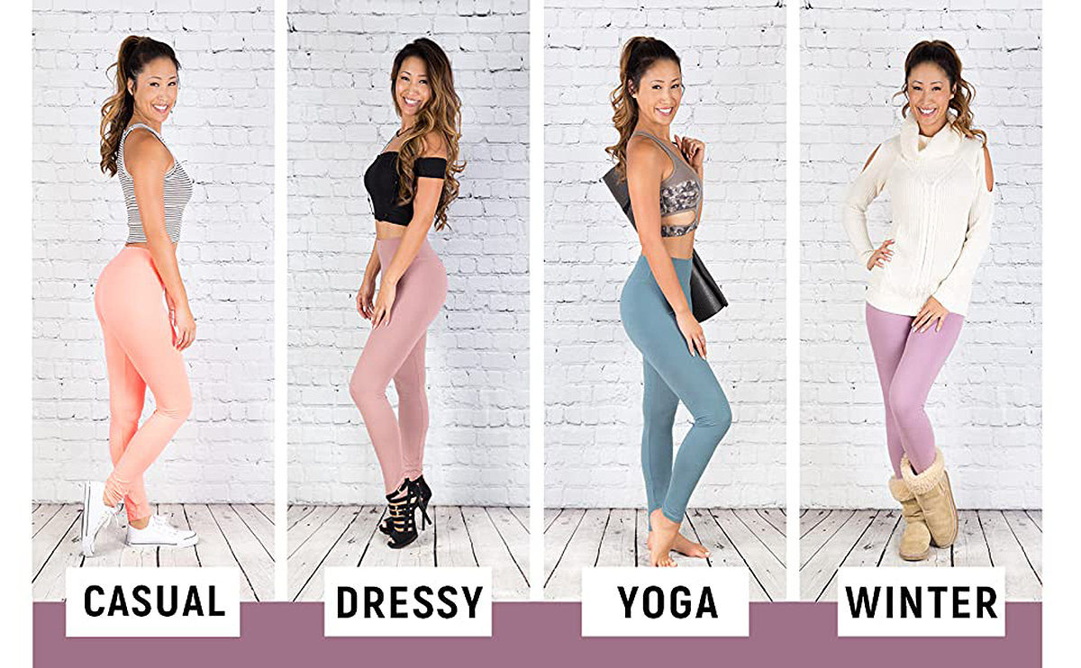 Amazon.com: Leggings for Women Tummy Control,Women High Waisted Leggings  Seamless Workout Yoga Pants Butt Lift Tummy Control Purple Pants for Women  : Clothing, Shoes & Jewelry
