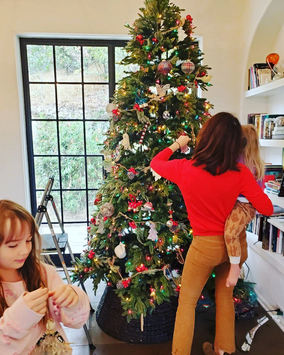 Celebrity Christmas Decorations for Holidays 2020: Photos!