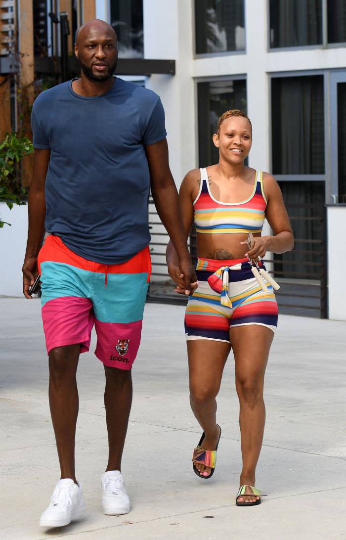 Back On? Lamar Odom and Sabrina Parr Celebrate Anniversary ...