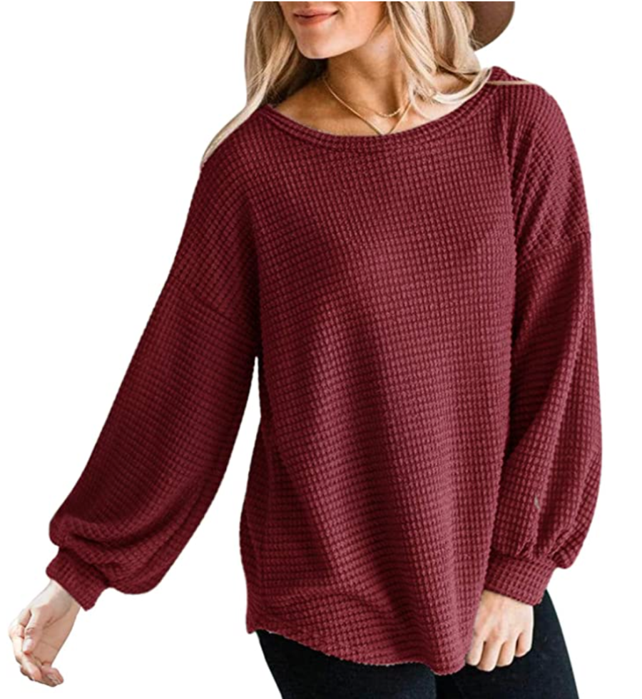 Merokeety ‘Must-Have’ Waffle Knit Top Has Amazon Shoppers in Love | Us ...