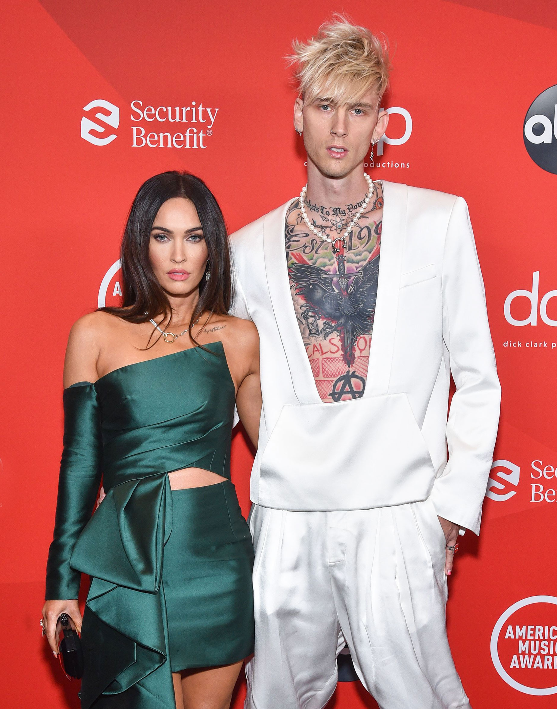Megan Fox and Machine Gun Kelly Dressed Up as Pamela Anderson and Tommy Lee  for Halloween