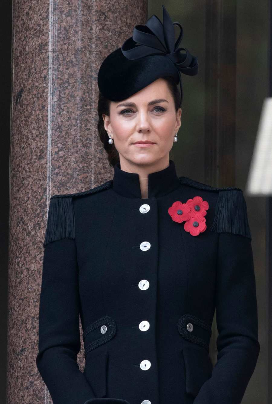 Duchess Kate, Prince William and More Royals Join Queen Elizabeth II at Remembrance Day Ceremony