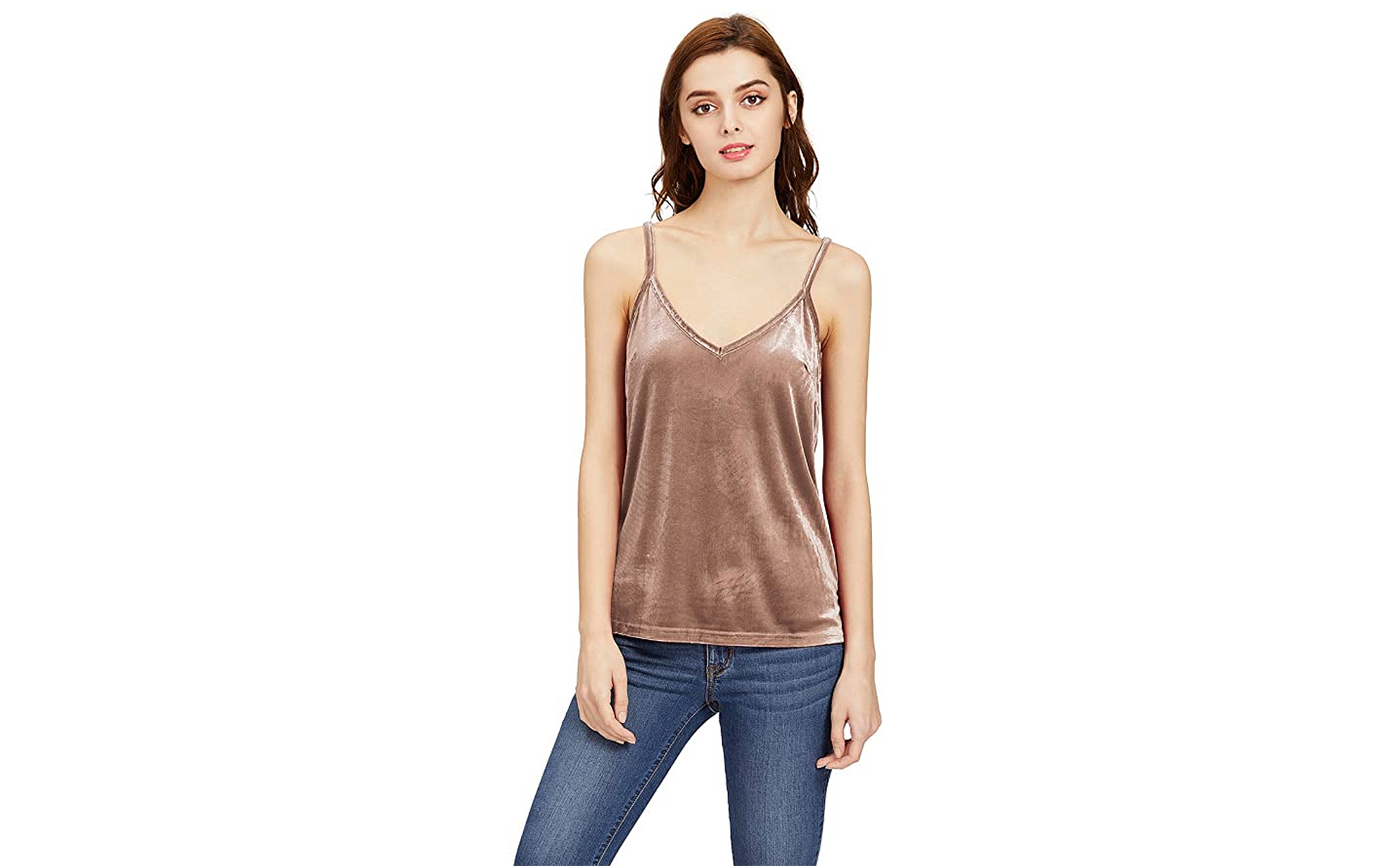 SheIn Simple Velvet Tank Feels Insanely Luxurious and Soft