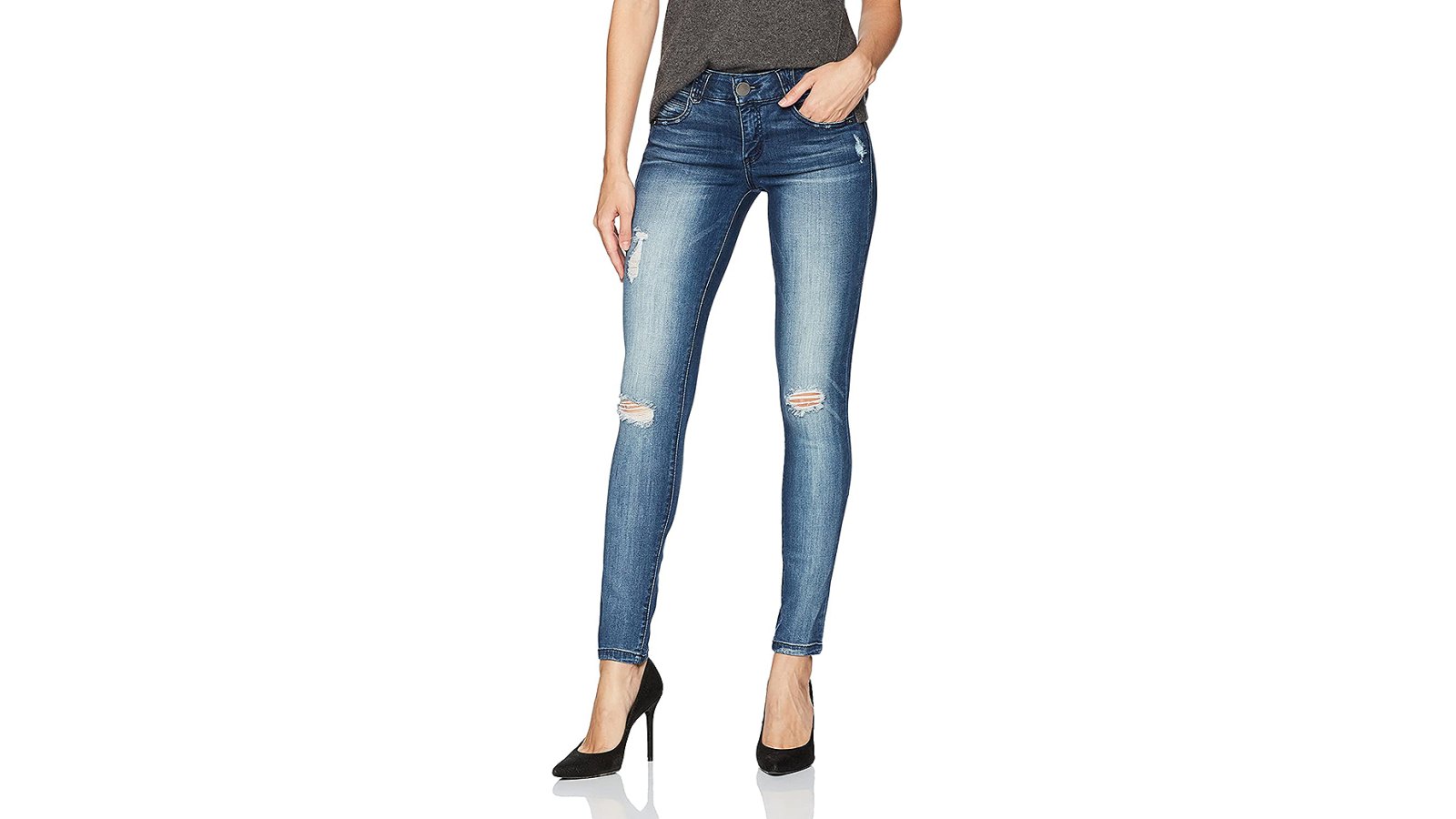 Blue Denim Jegging Absolution® Booty Lift Jean– Democracy Clothing