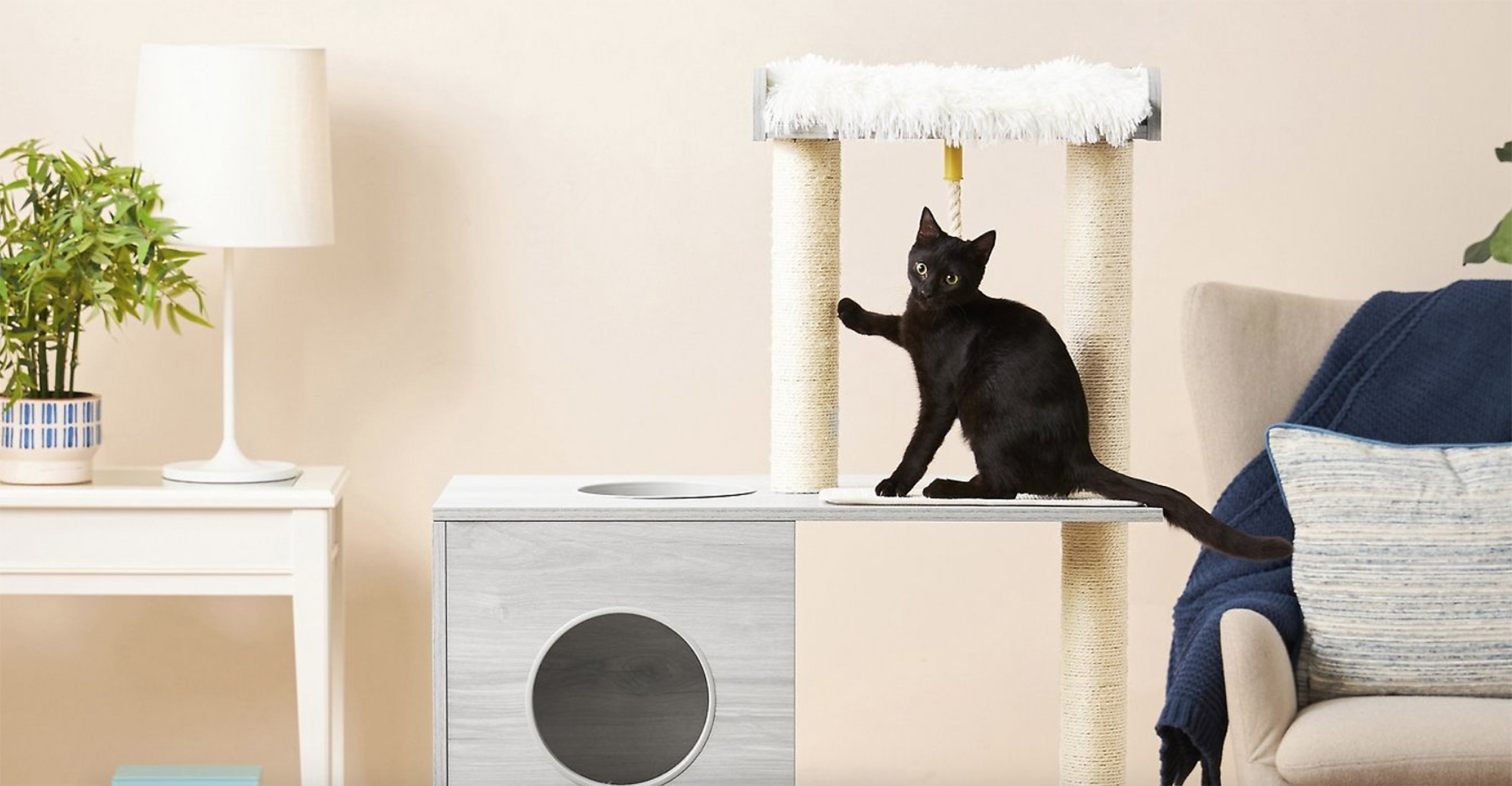 Frisco 52 hot sale inch cat tree