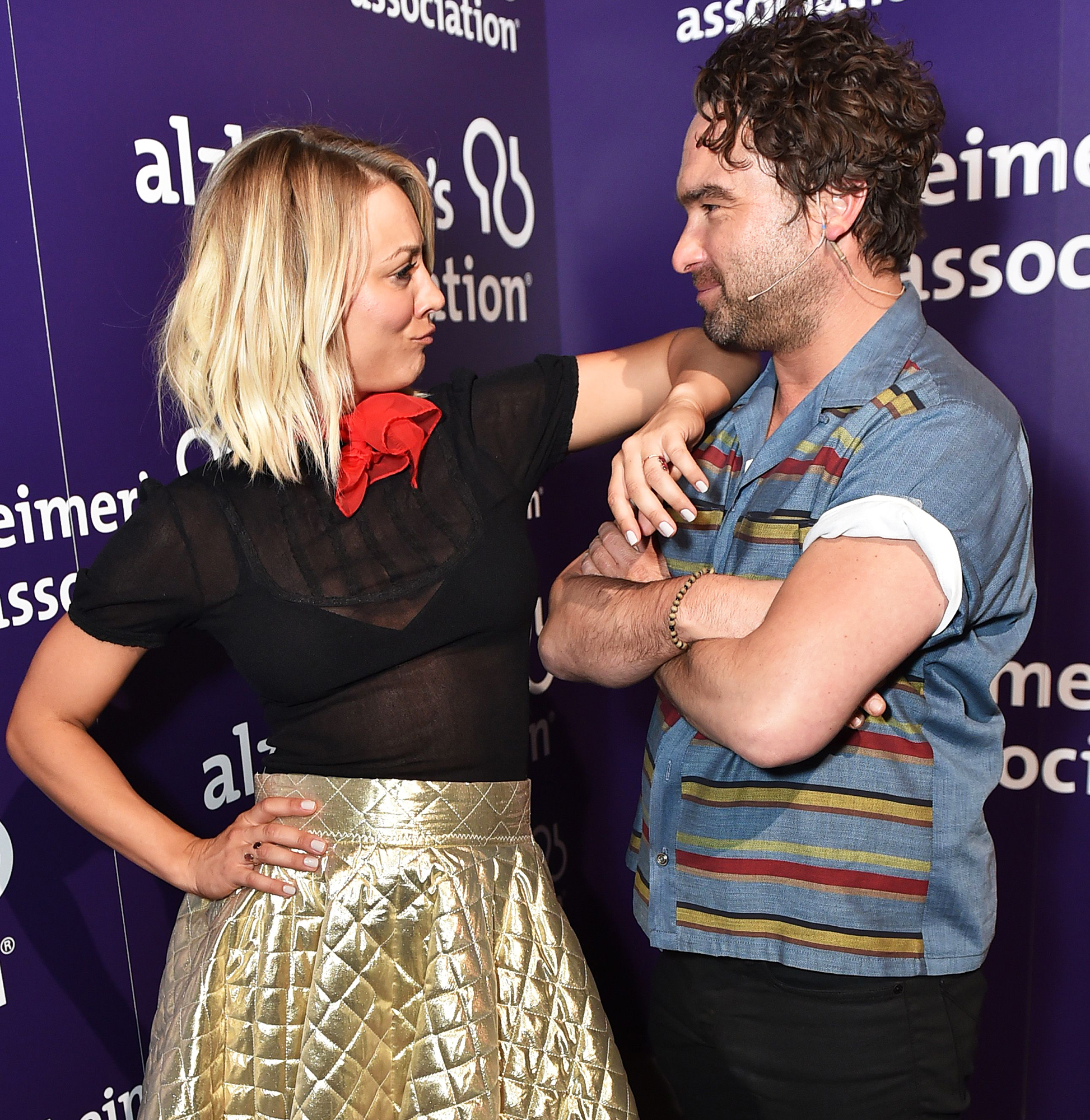 Kaley Cuoco Fucking Party - Kaley Cuoco and Ex Johnny Galecki's Friendship Through the Years