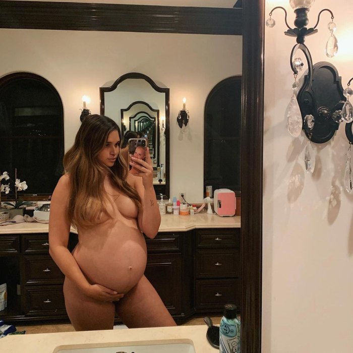Jessica Alba Pregnant Nude - Robin Thicke's Pregnant Fiancee April Love Geary Defends Nude Pic