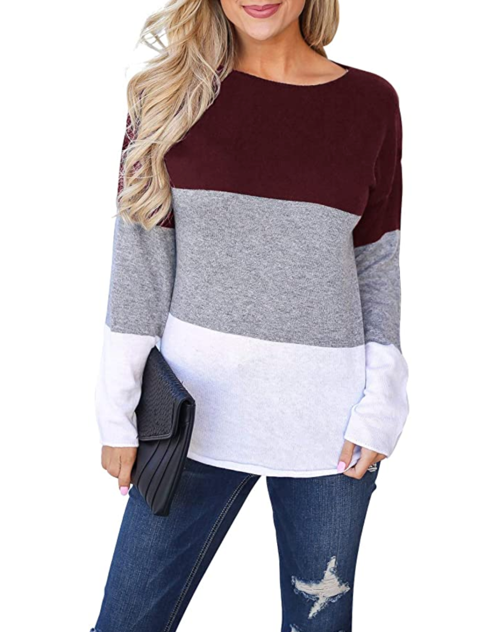 Blooming Jelly Color-Blocked Top Can Be Styled in So Many Ways | Us Weekly