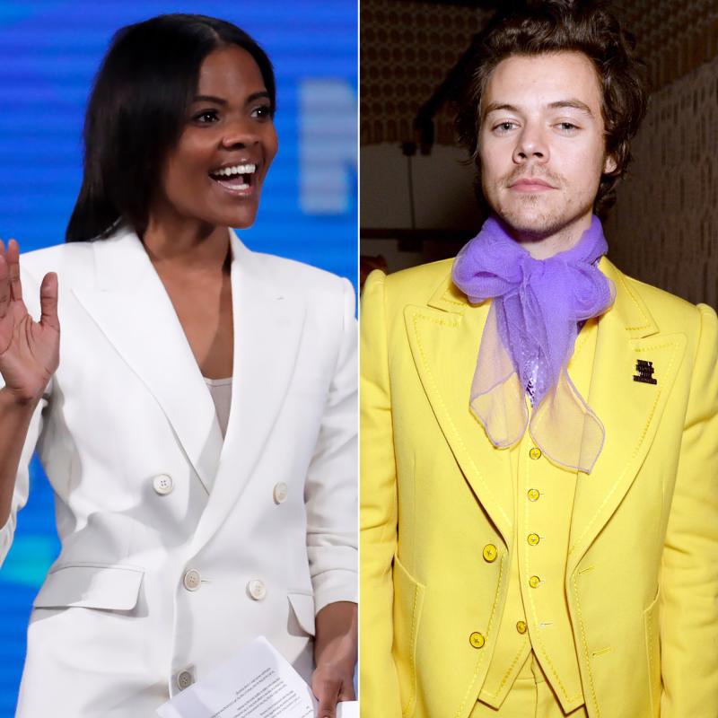 Candace Owens Responds To Harry Styles Vogue Clapback Details Us Weekly