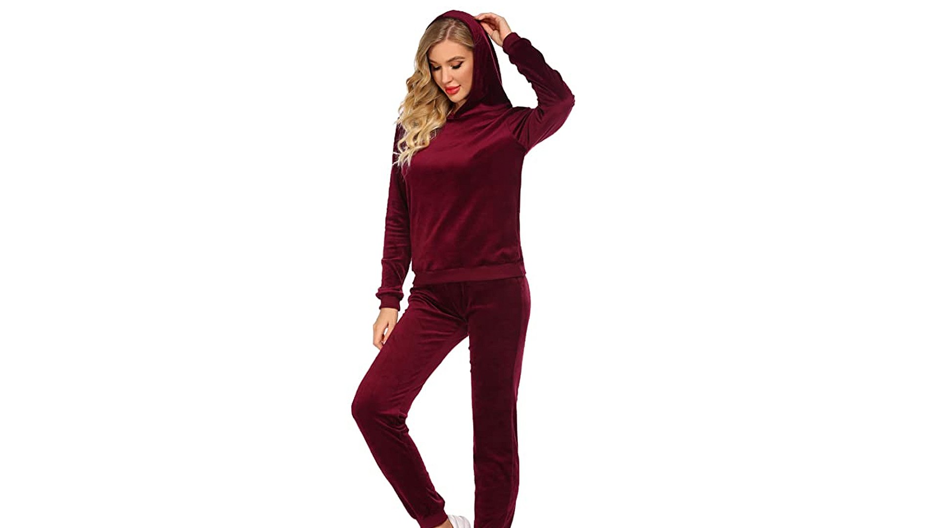 Hotouch Sweatsuit Perfectly Nails the Velour Trend — On Amazon | Us Weekly