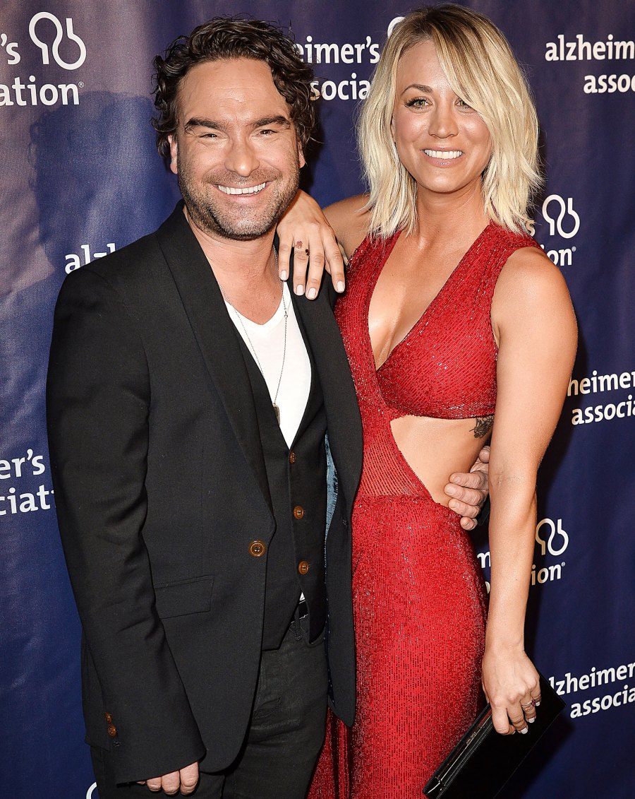 Kaley Cuoco Fucking Party - Kaley Cuoco and Ex Johnny Galecki's Friendship Through the Years