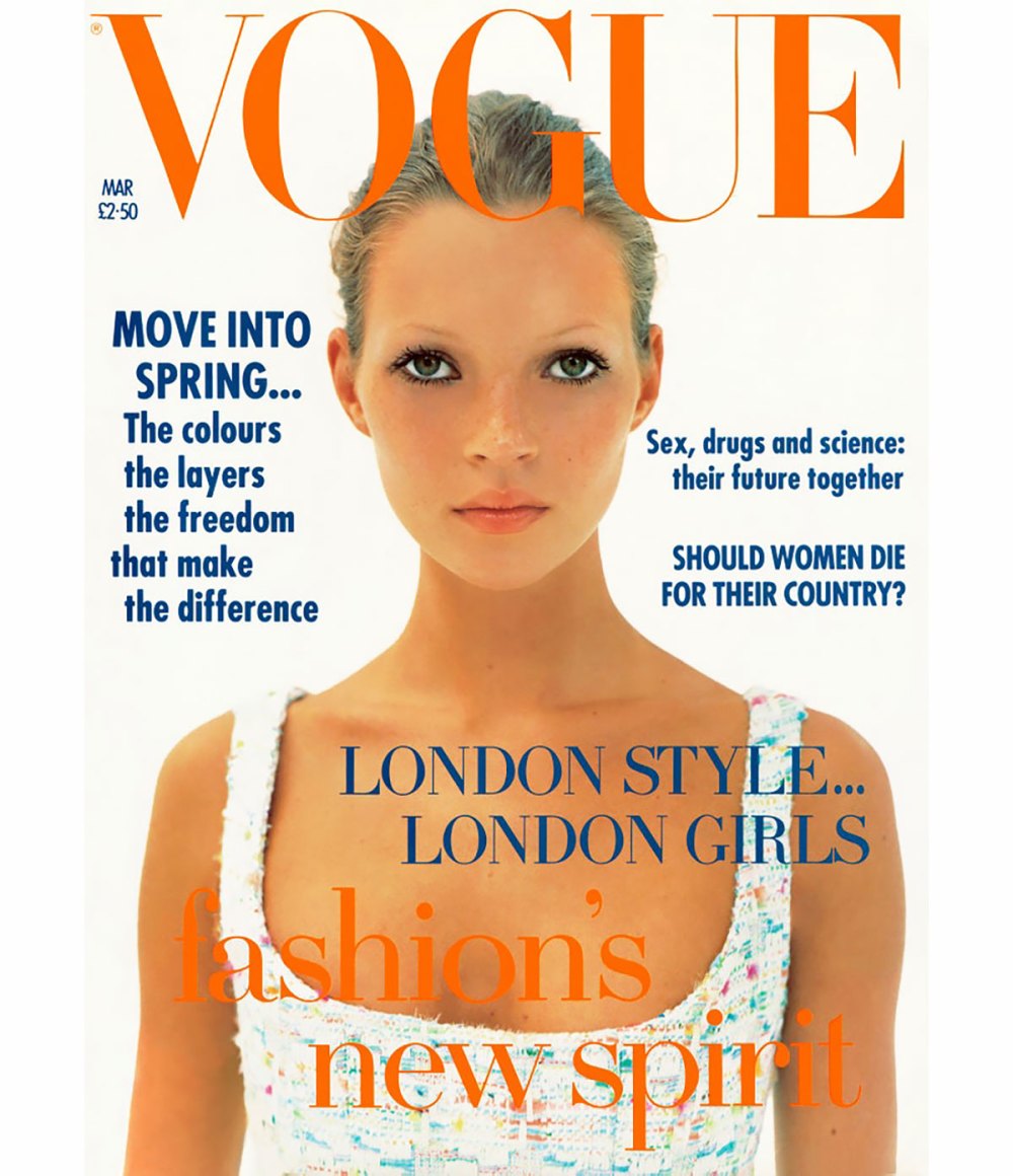 Kate Moss Covers 'British Vogue' 27 Years After Her Debut: Pic
