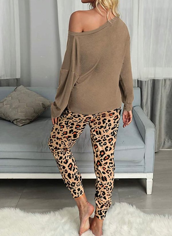 Aixy Leopard Two-Piece Set Is So Comfortable and Affordable | Us Weekly