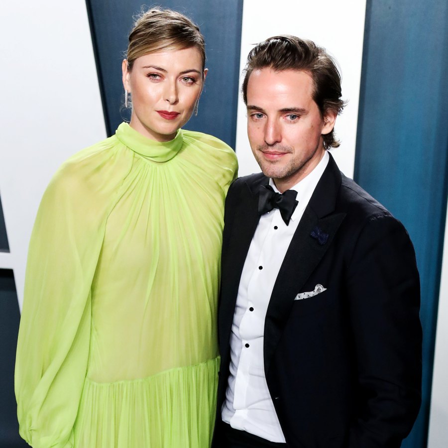 Maria Sharapova Alexander Gilkes Pandemic Engagements Celebrities Who Got Engaged 2020