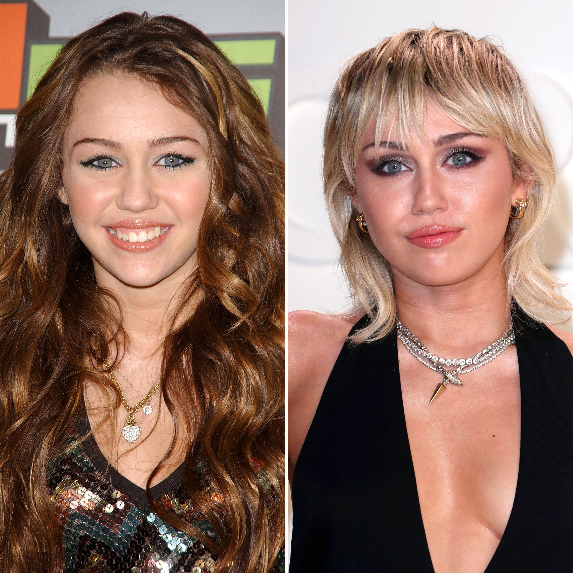 Miley Cyrus Medium Blonde Hair