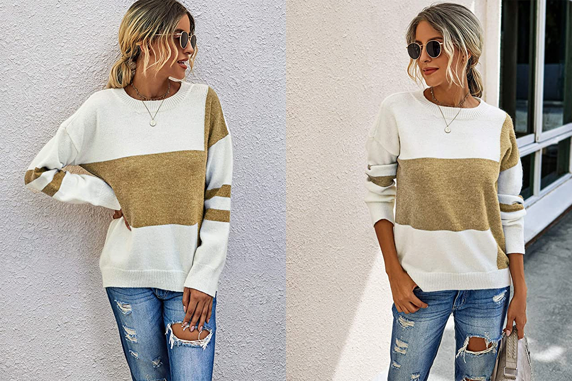 Prettygarden Casual Color-Blocked Sweater Is Seriously Soft