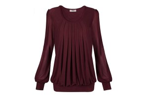 This Pleated Top From Amazon Is Affordable and Elegant | Us Weekly