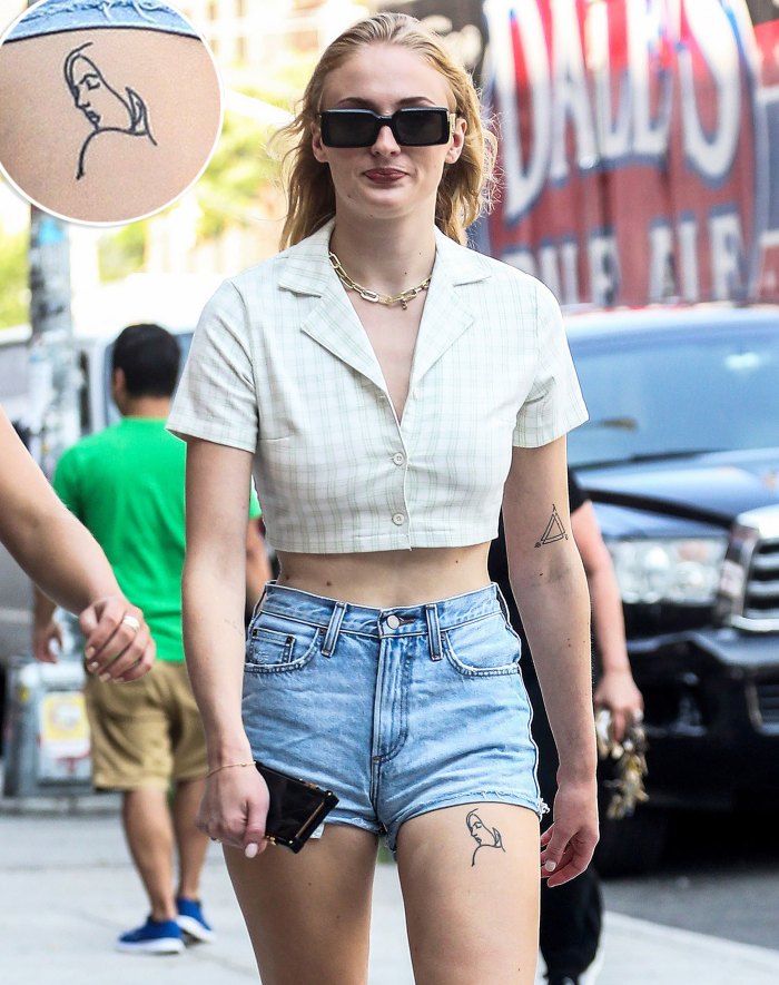 Sophie Turner's Tattoo Descriptions, Meanings: Pics