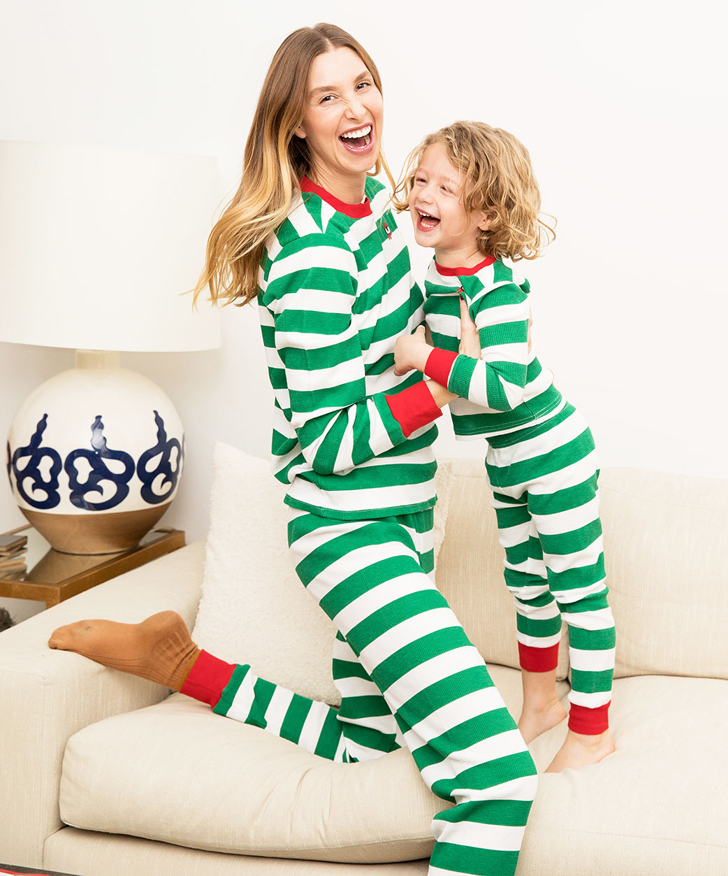 Celeb Parents Wear Matching Pajamas With Their Kids Pics Us Weekly