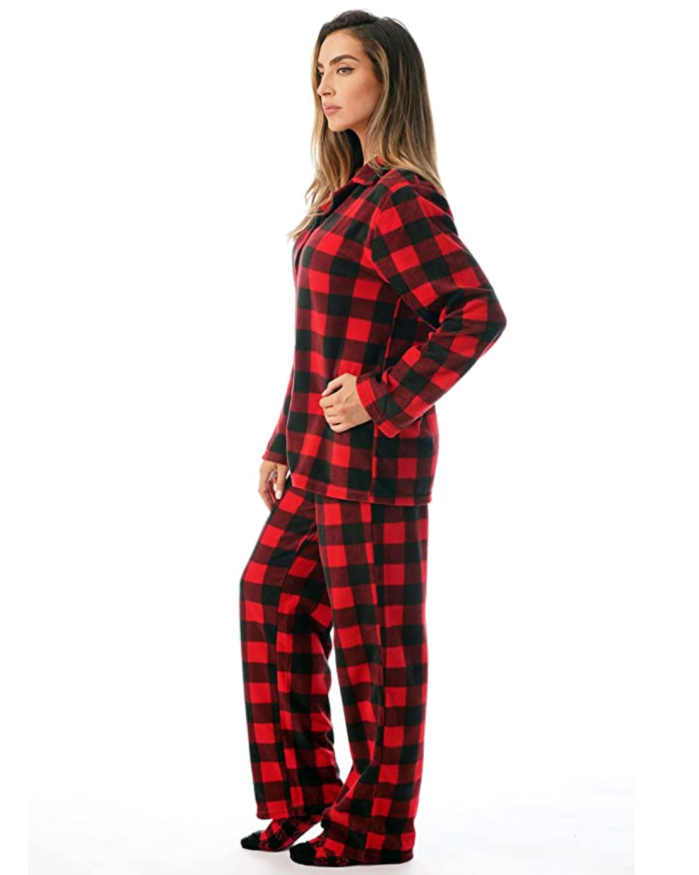 #followme Adorable Pajama Set Even Comes With Cozy Matching Socks | Us ...