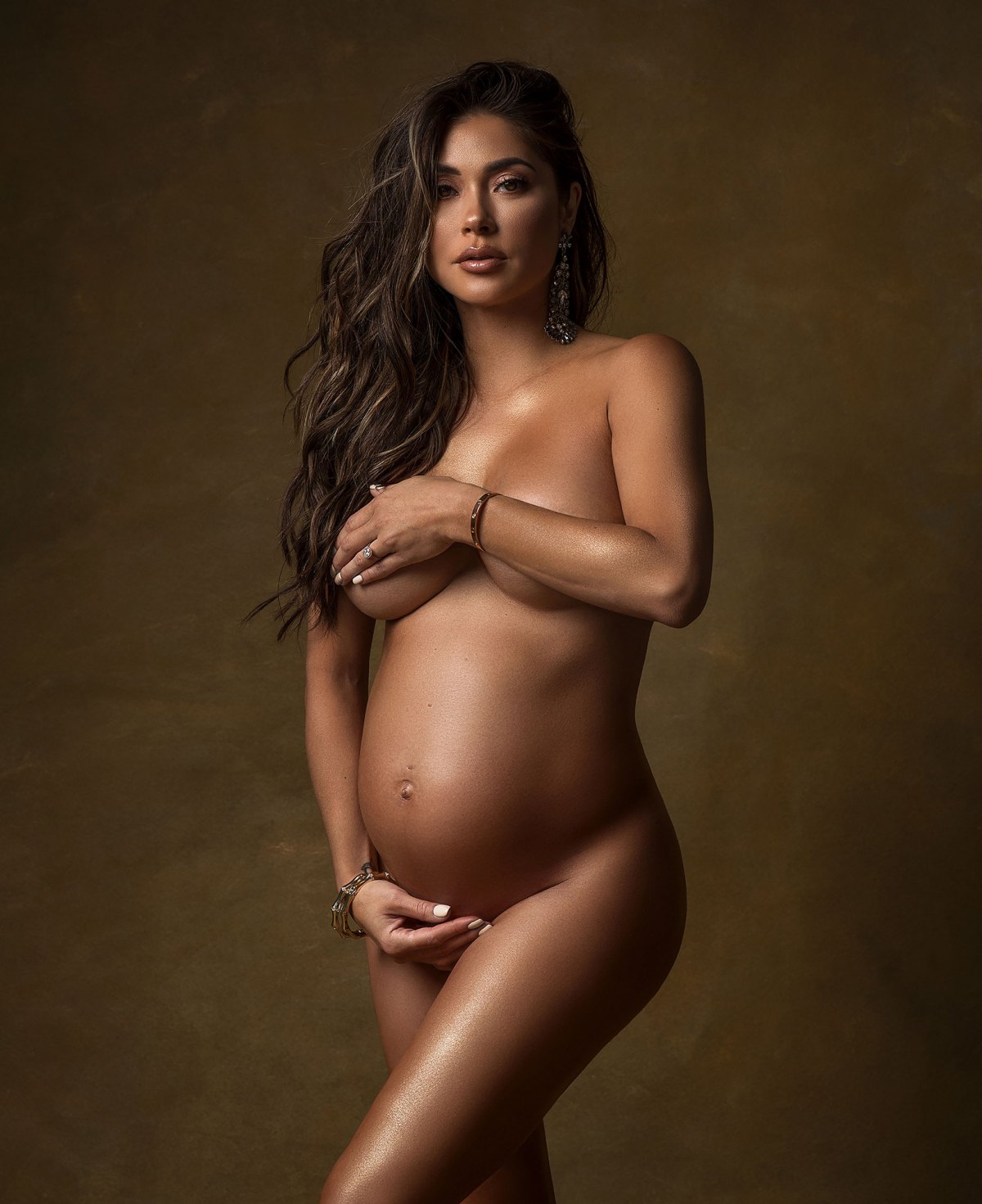 Pregnant Beautiful Naked - Celebrities Posing Nude While Pregnant: Maternity Pics