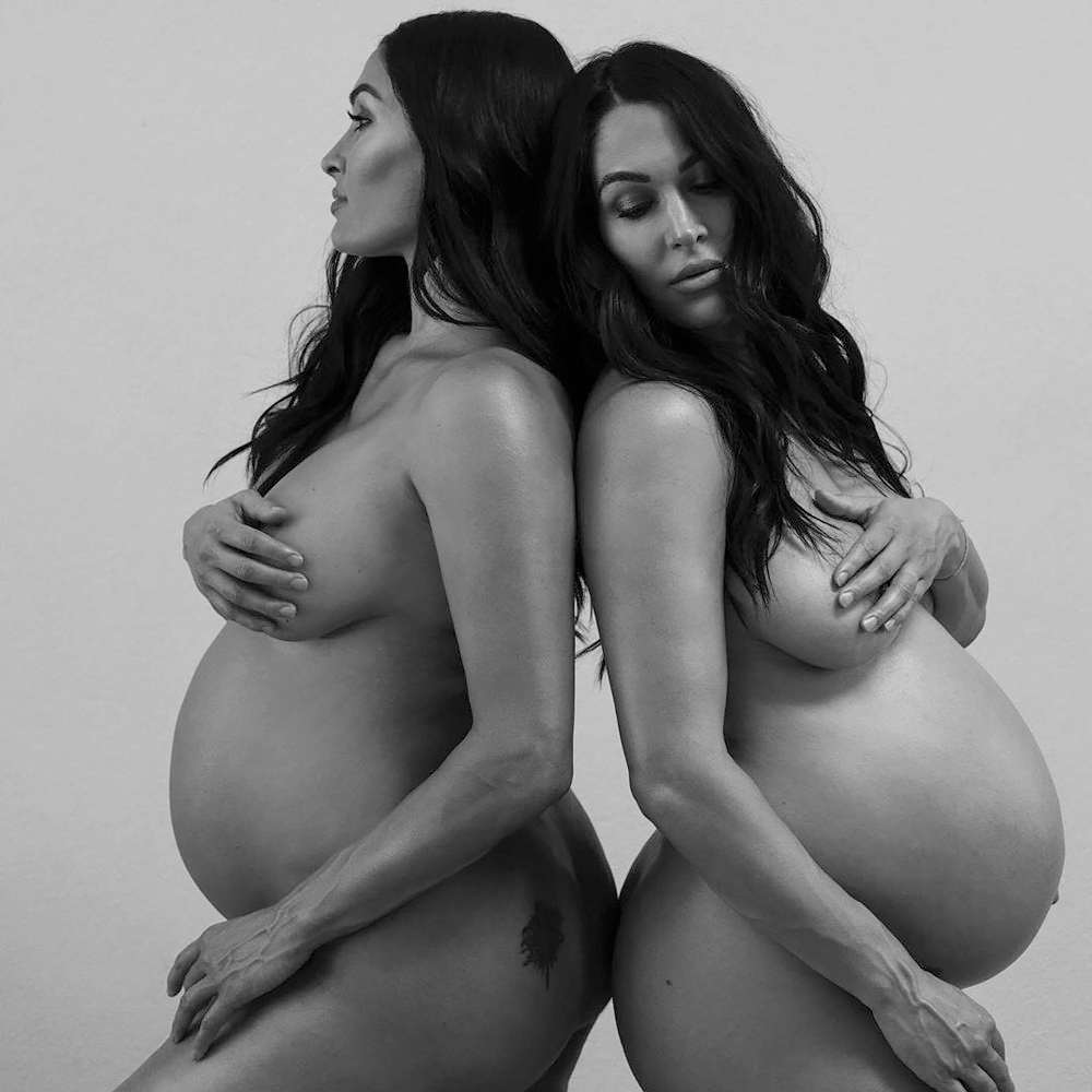 Naked Pregnant Cute - Celebrities Posing Nude While Pregnant: Maternity Pics