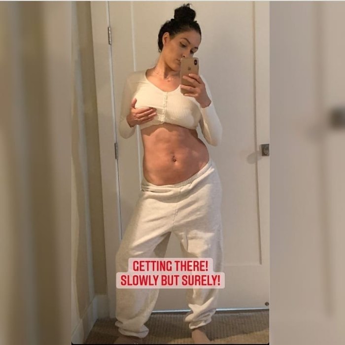 Nikki Baby Porn - Nikki Bella Reveals Her Post-Baby Body 5 Months After Giving Birth