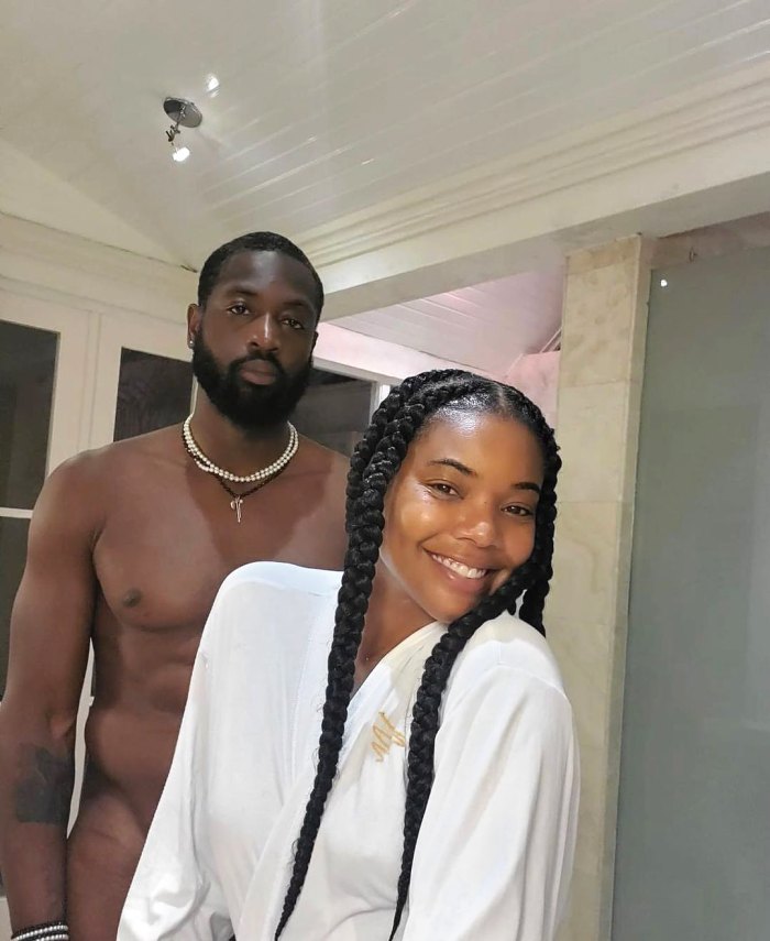 My Wife On Nude Beach Butt - Dwyane Wade Celebrates Turning 39 in His Birthday Suit