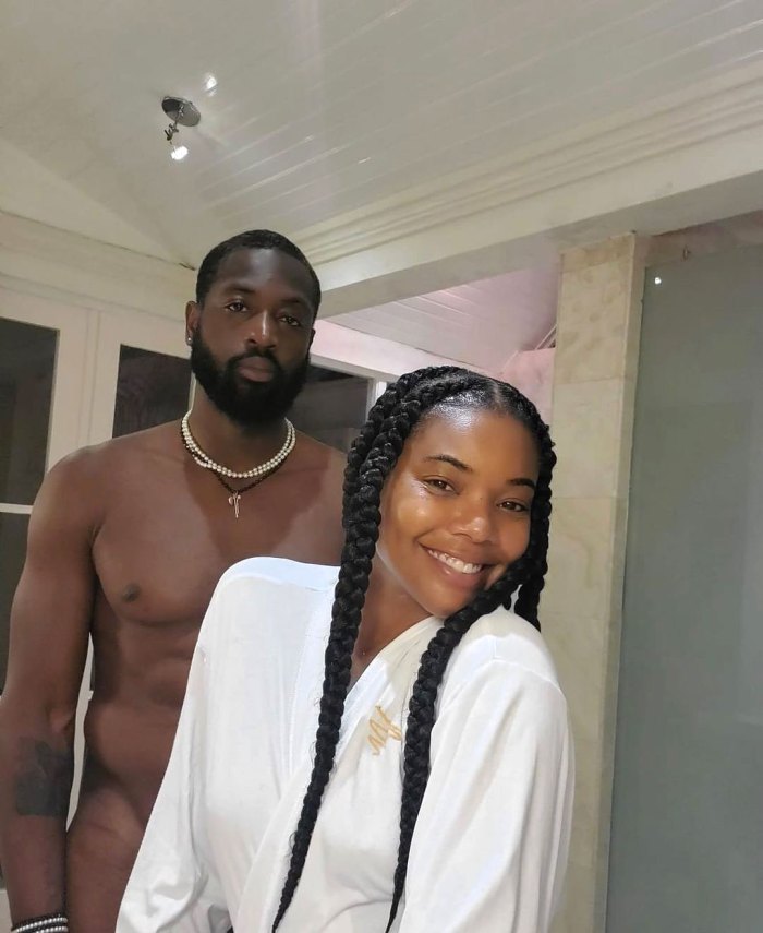 700px x 856px - Dwyane Wade's Kids React to Nude Insta Post for 39th Birthday