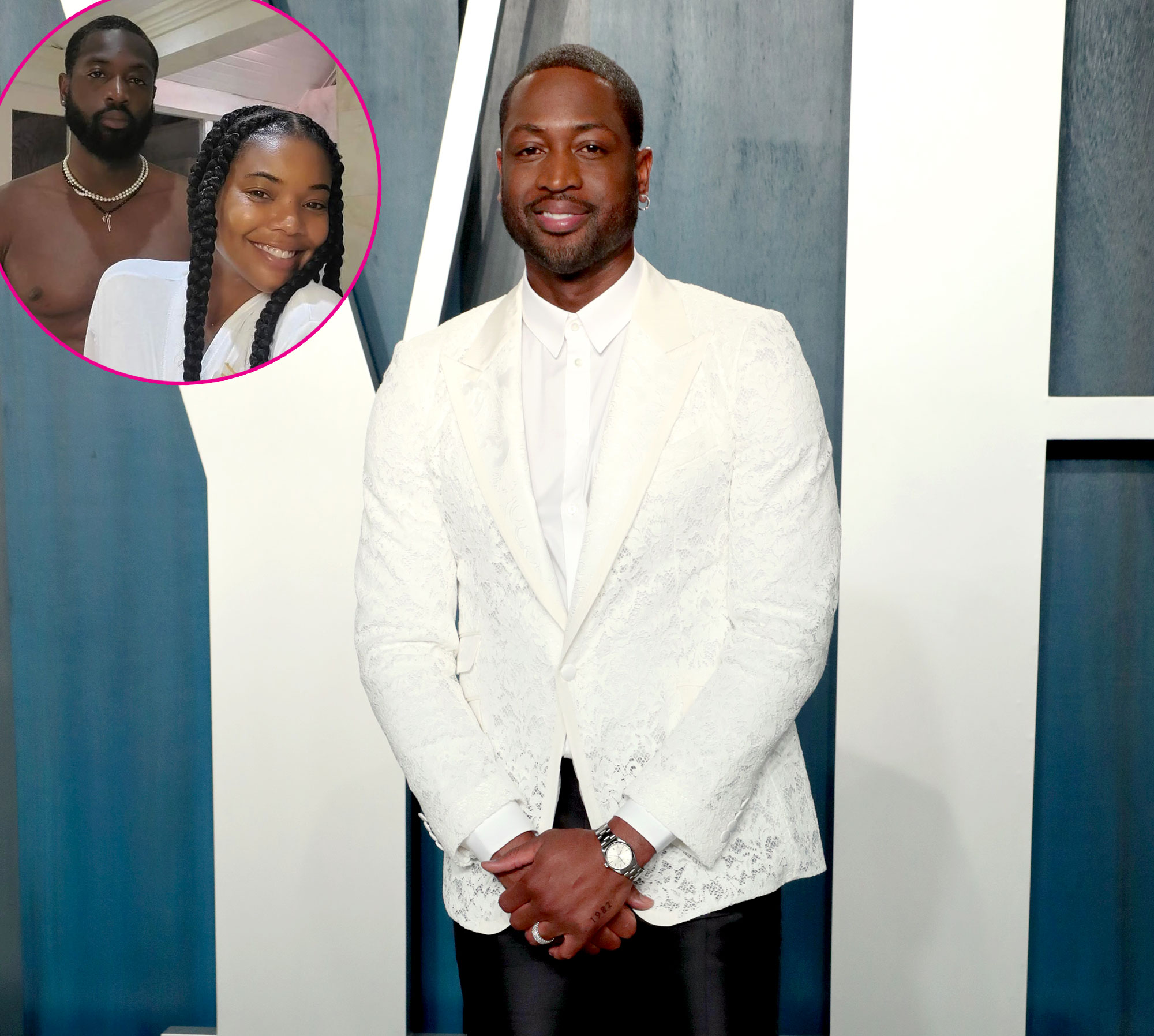 2000px x 1795px - Dwyane Wade's Kids React to Nude Insta Post for 39th Birthday