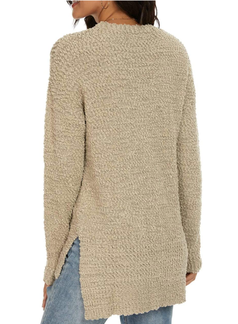 Grecerelle Fuzzy Sweater Looks Like It Could Be From a Boutique | Us Weekly