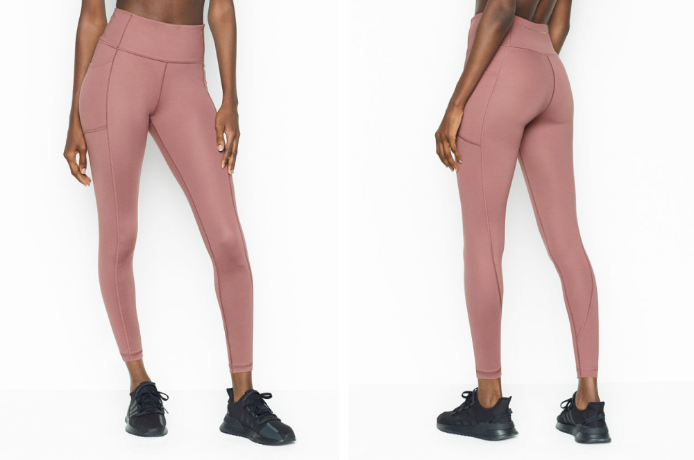 Victoria’s Secret Pink Medium Camo Ultimate Workout Leggings